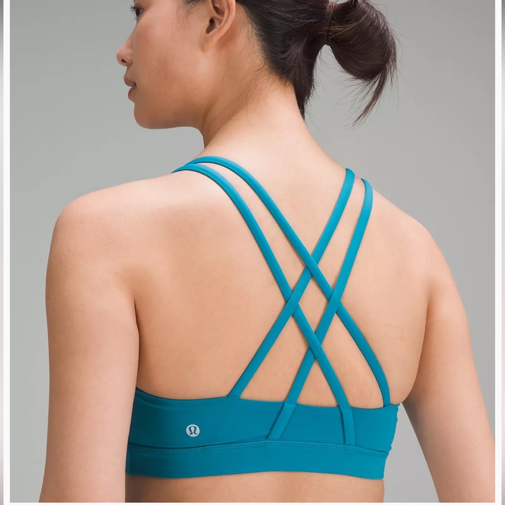 lululemon Energy Bra Dark Teal